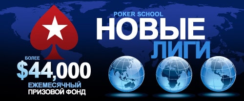 Школа PokerStars - 44000$